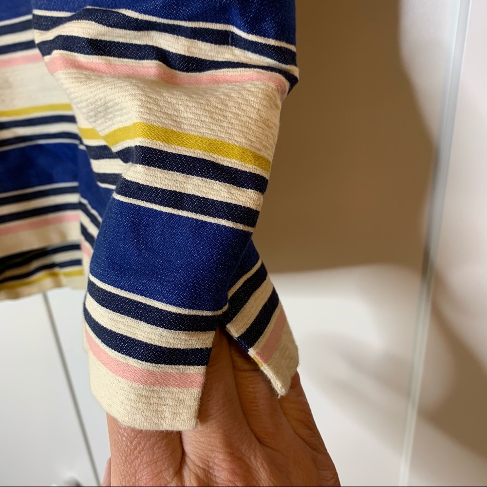 Ann Taylor Loft The Riviera Striped Shorts - Picture 3 of 16